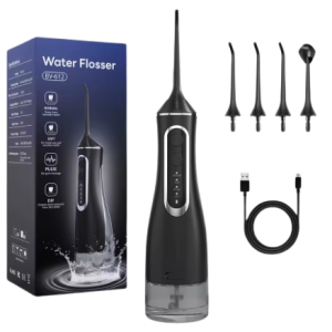 aquaflosser || appareil de nettoyage des dents à jet d'eau 4 en 1