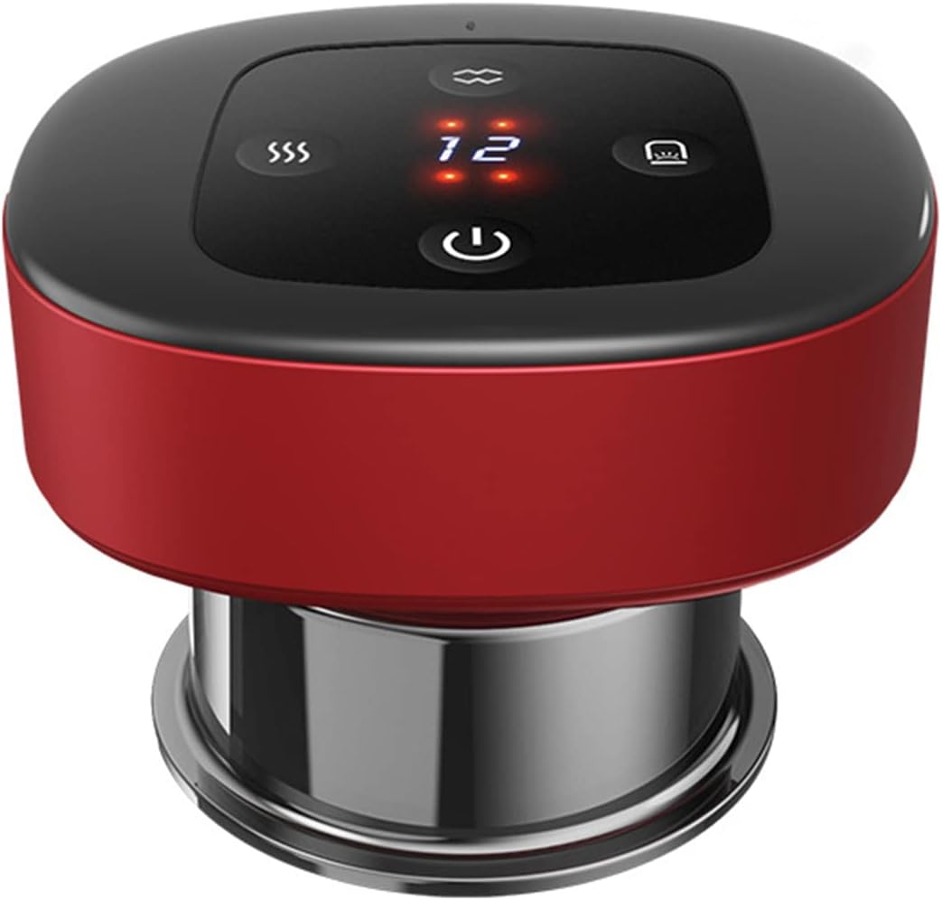 outil gua sha & cupping intelligent à lumière rouge – 12 niveaux