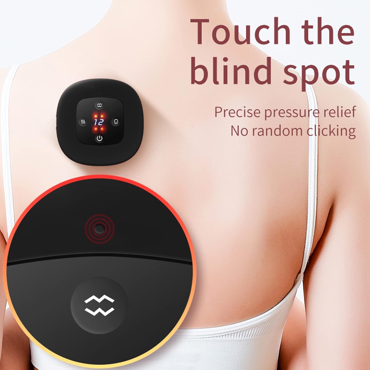 outil gua sha & cupping intelligent à lumière rouge – 12 niveaux