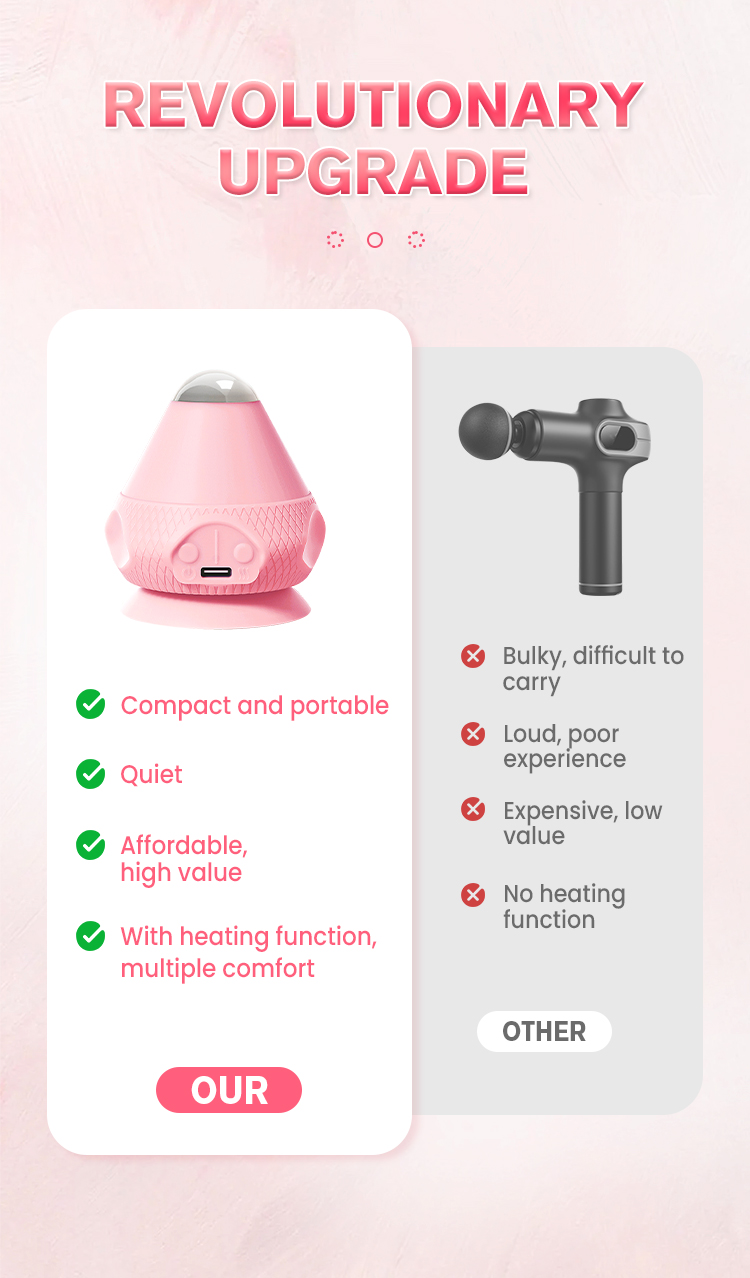 masseur à boule vibrante à adsorption électrique pour fascia