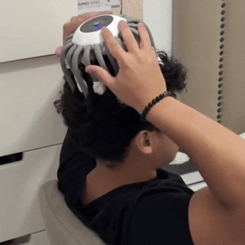 masseur de tête de pieuvre